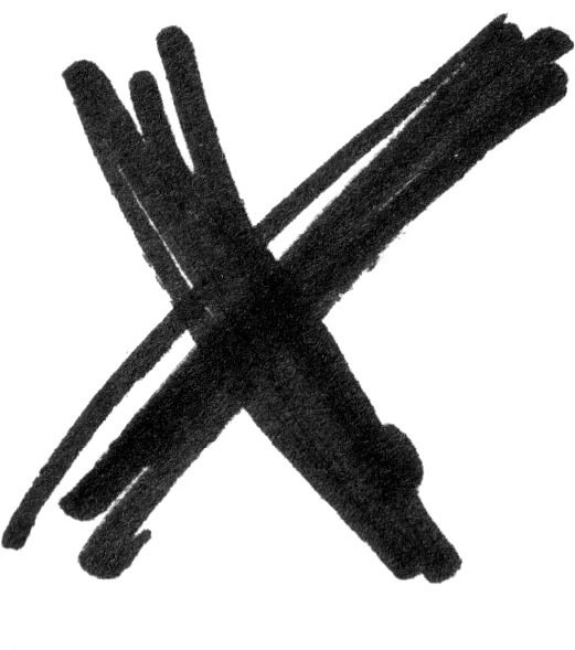 趣味手绘手写涂鸦马克笔字母箭头标记符号图形PNG免抠PS设计素材【423】